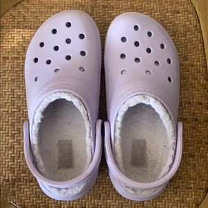 Fuzzy crocs